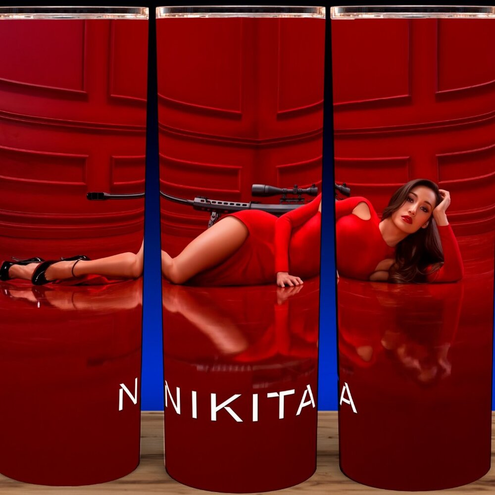 Nikita Action TV Show Cup Mug Tumbler 20oz
